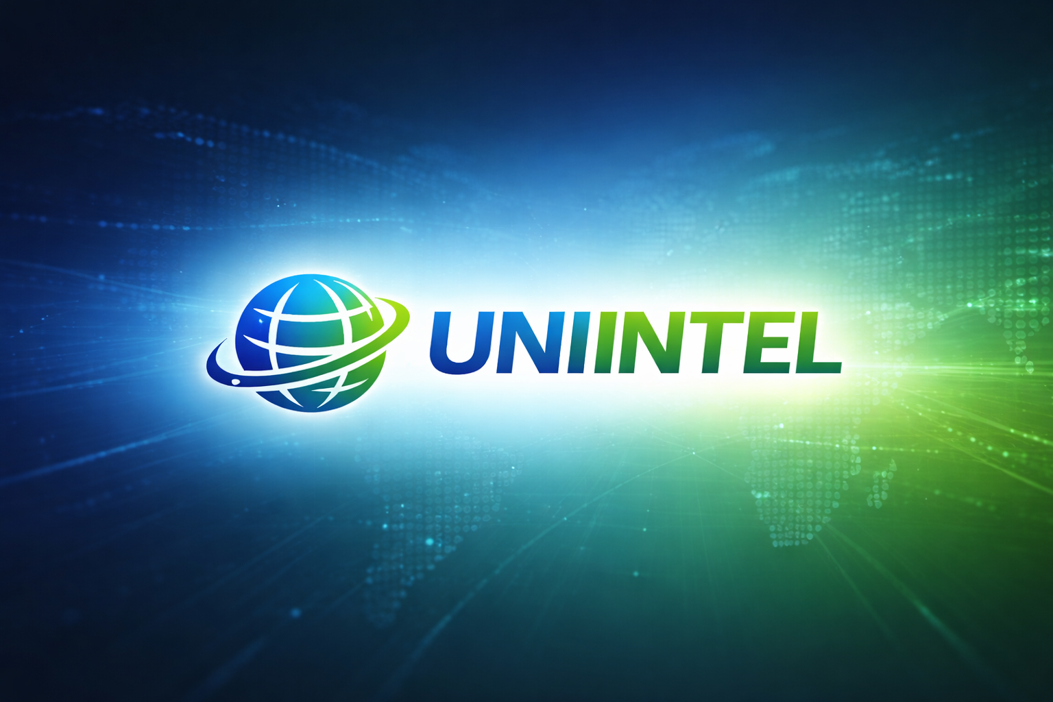 Universal News Intelligence - Product Hunt launch logo and brand identity