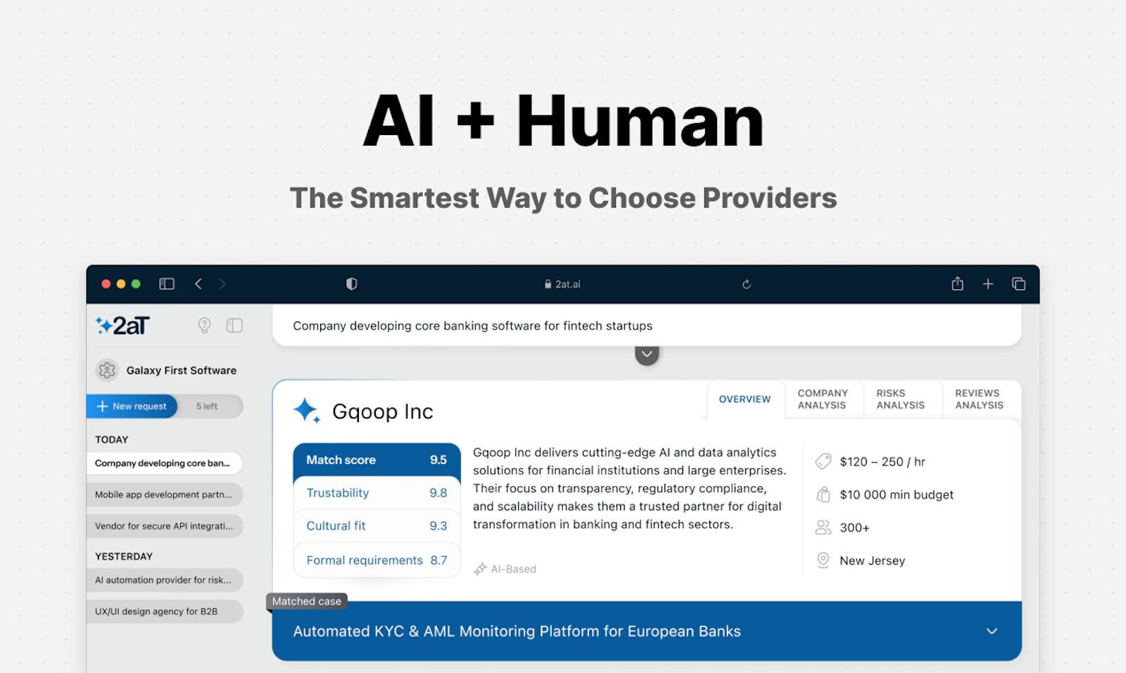 2at.ai — B2B sourcing reimagined by AI screenshot 5