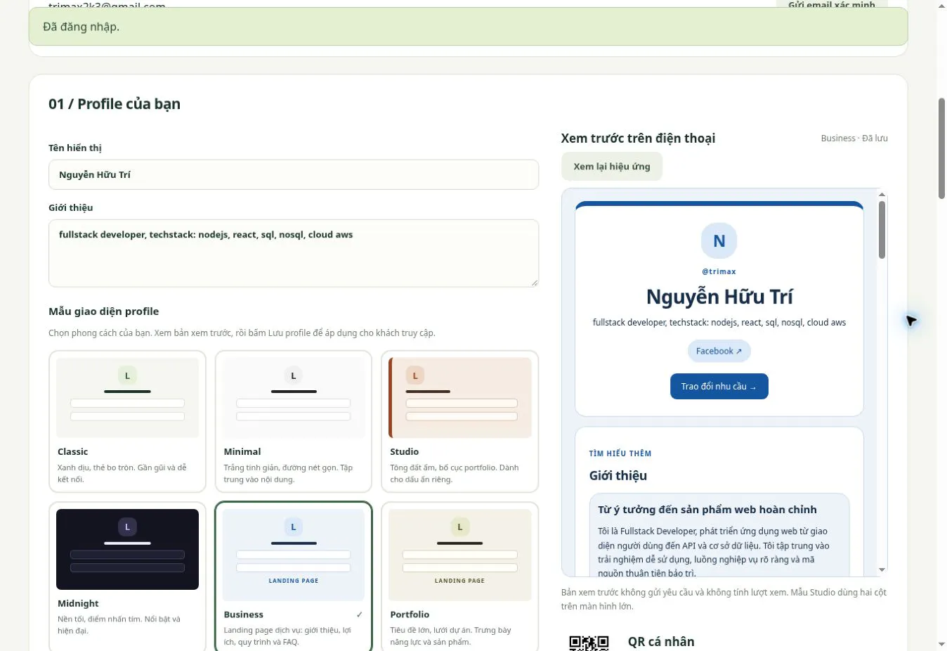 LinkHub VN · Không gian của bạn gallery image