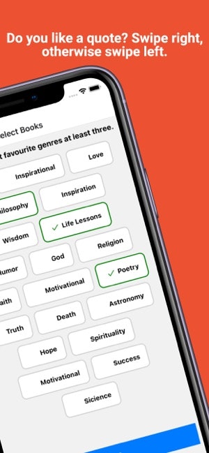 Swipewise - Smart book quotes app gallery image