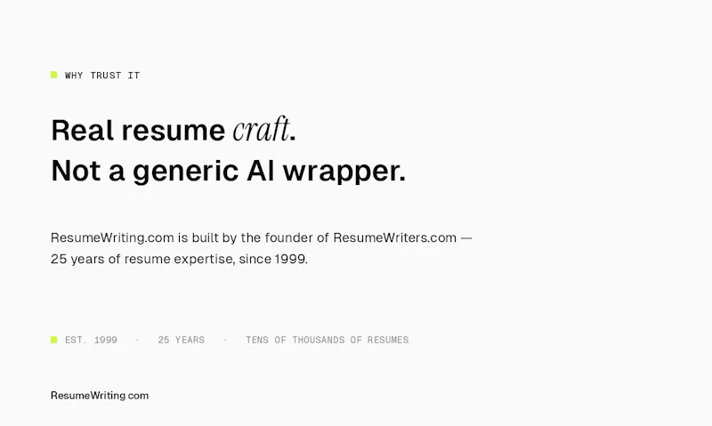 ResumeWriting.com screenshot 6