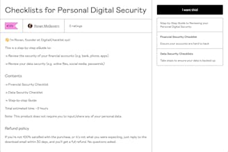 Digital Checklist gallery image