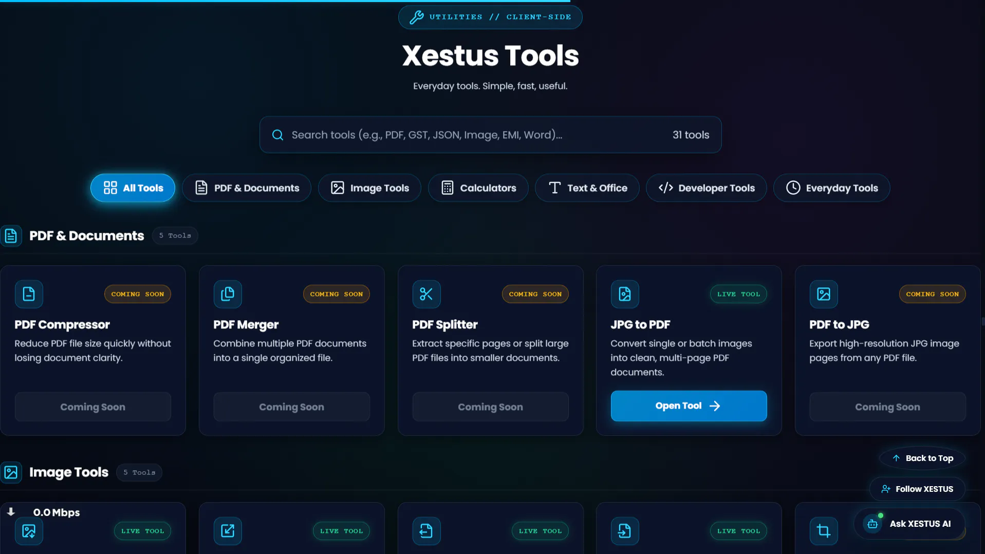XESTUS Tools gallery image