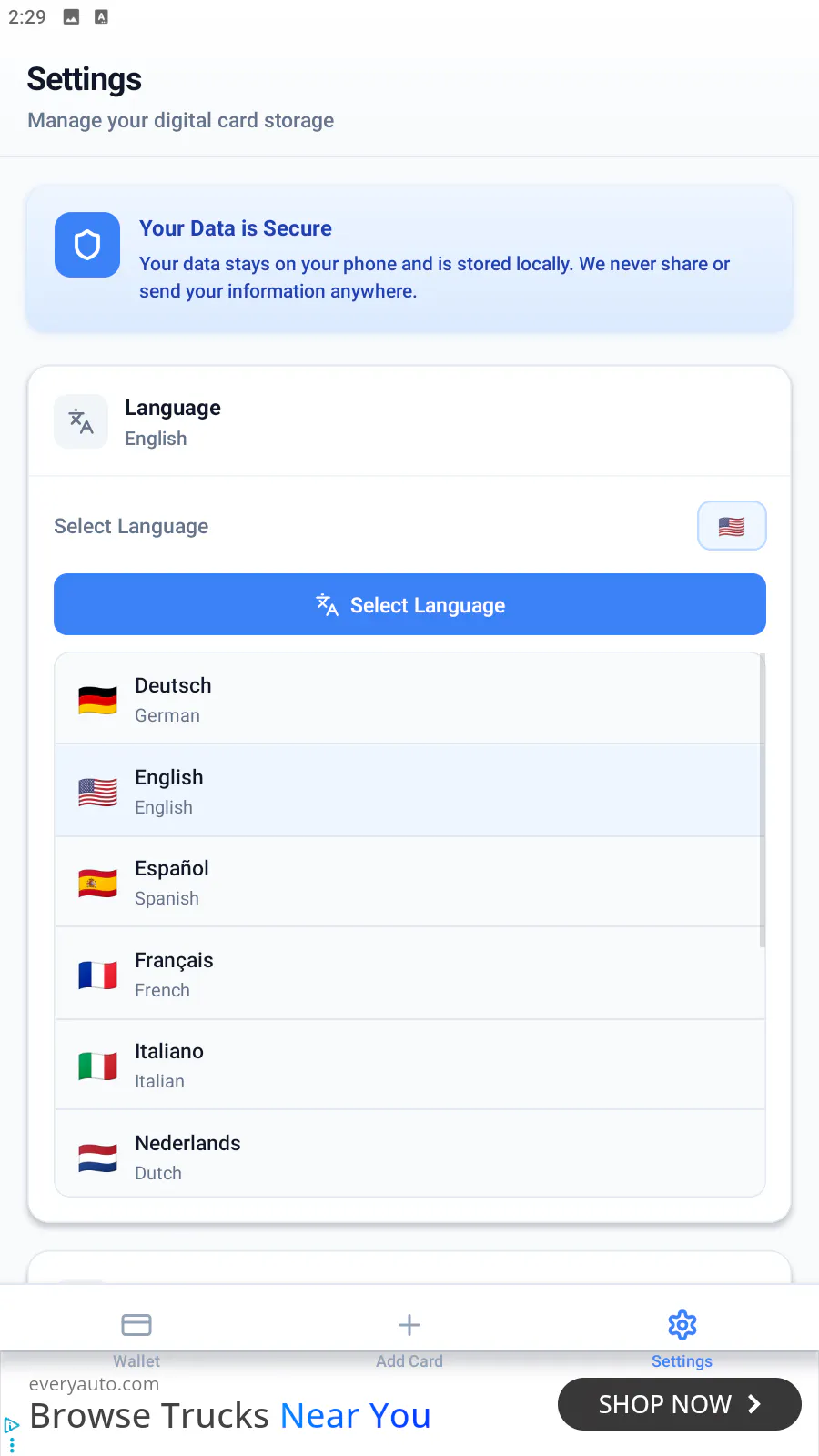 Card Wallet - Card Manager gallery image