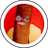 Hotdog face snapchat lens