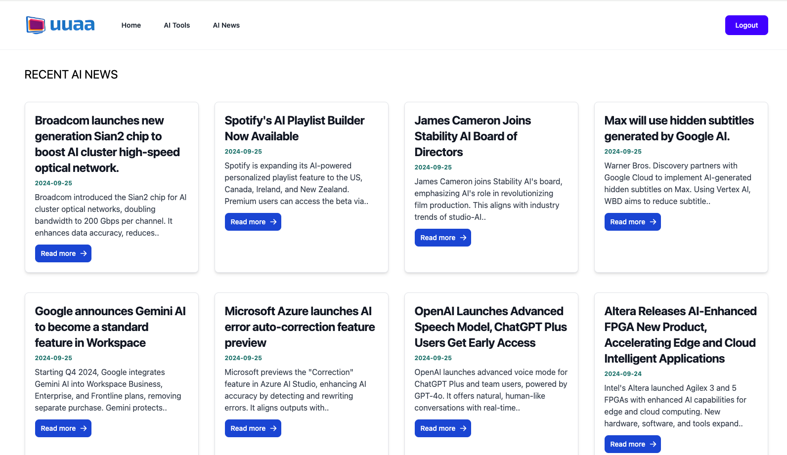 uuaa ai tools gallery image