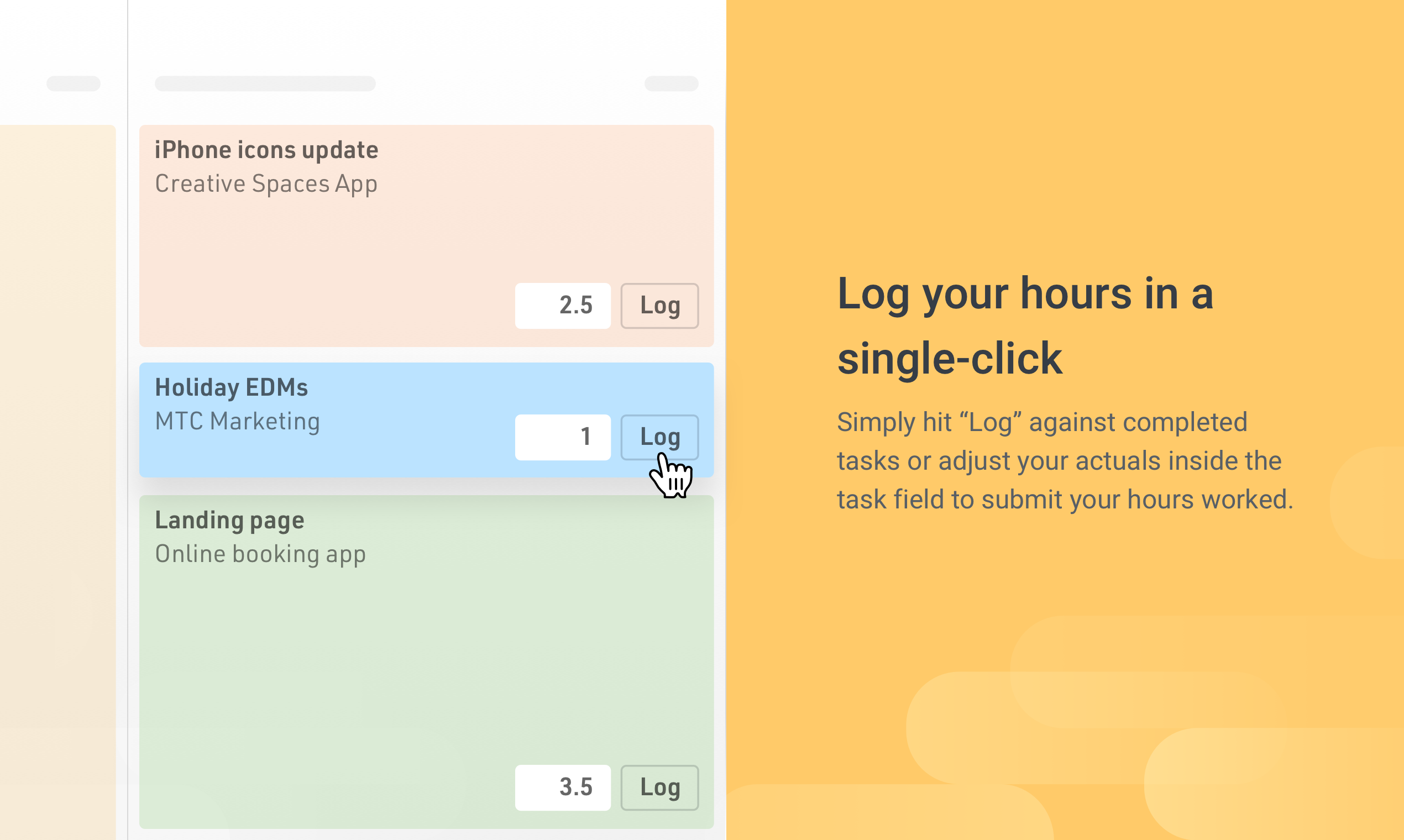 Float Time Tracking The simplest way to track your team’s time