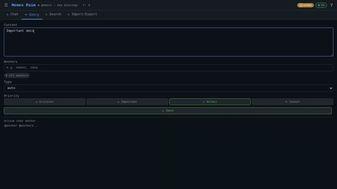 Memex Paim gallery image