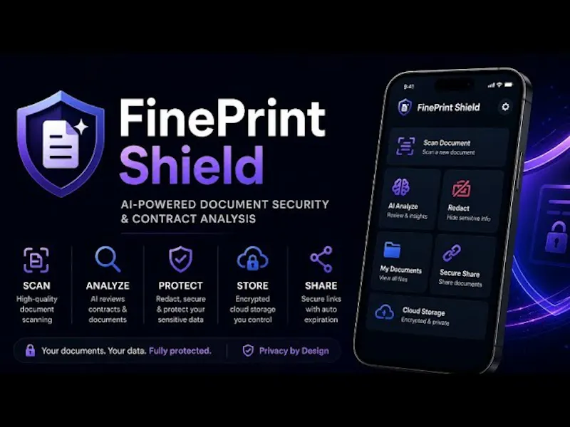 FinePrint Shield screenshot 1 (video preview)
