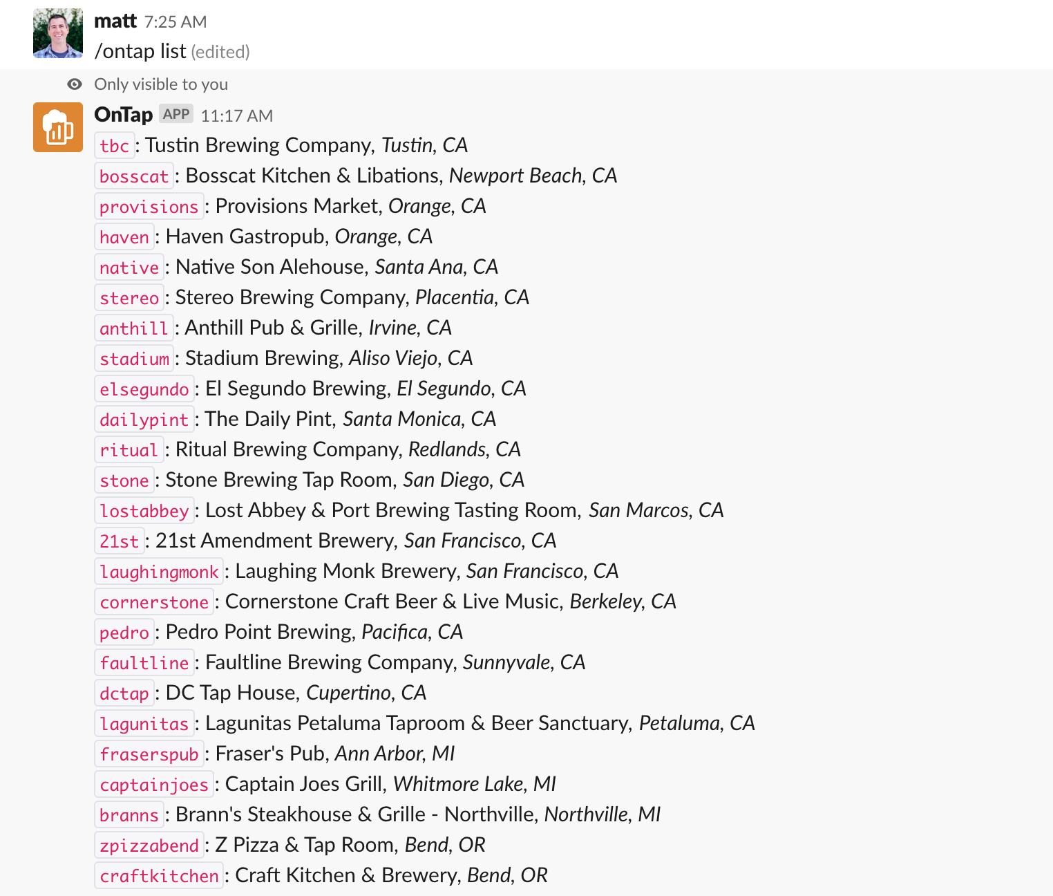 OnTap for Slack gallery image