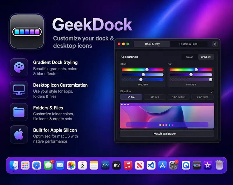 Geek Dock screenshot 4