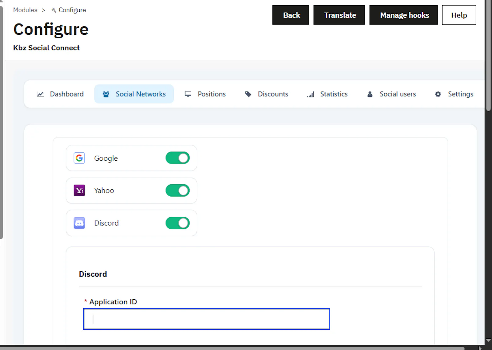 SocialConnect screenshot 2
