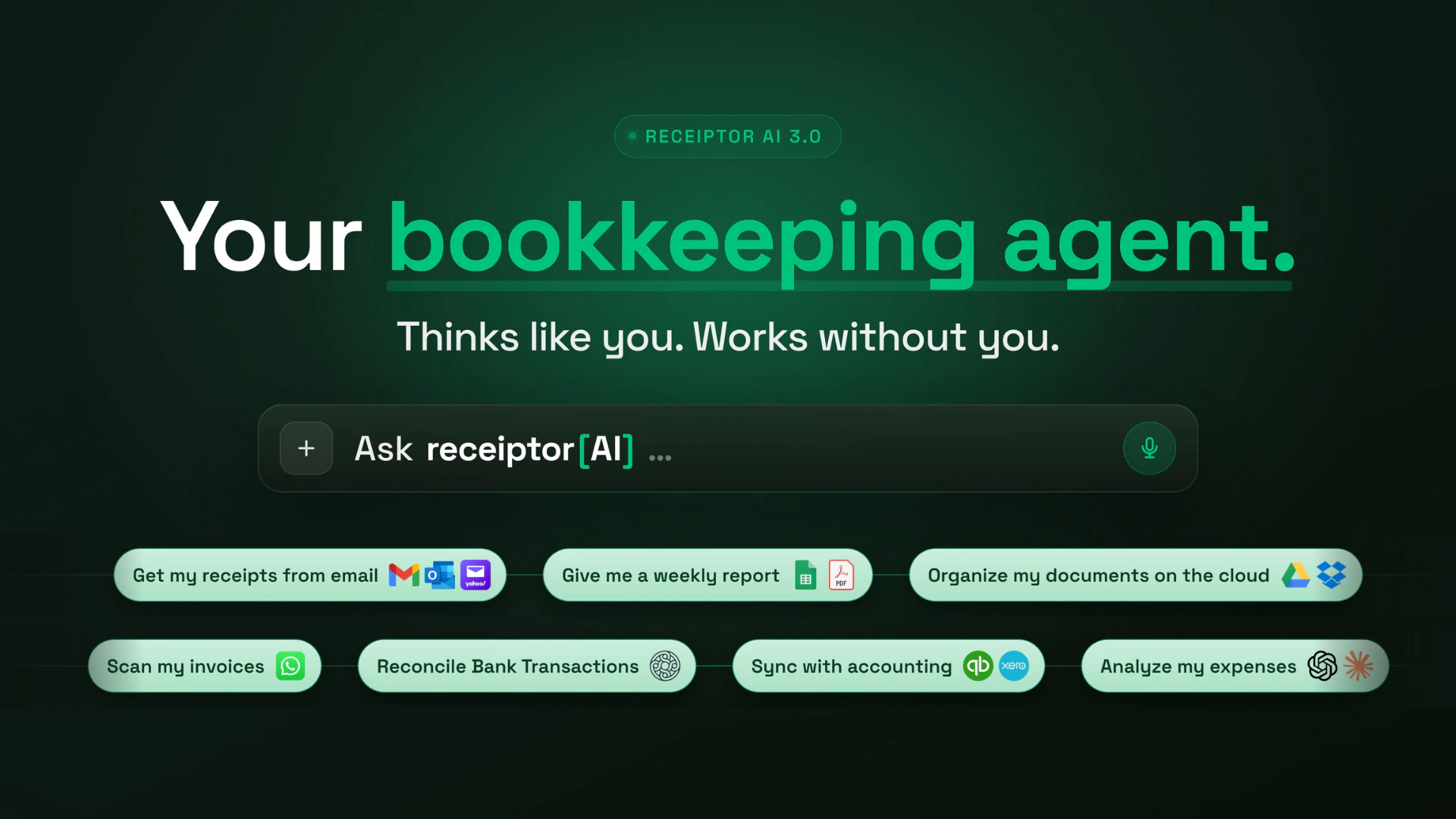 Agent Mode by Receiptor AI
