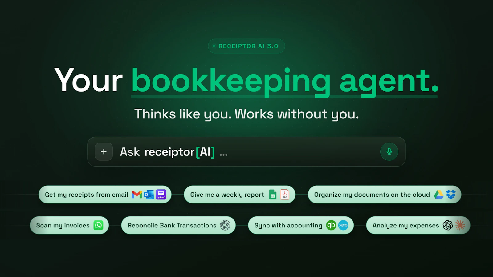 Agent Mode by Receiptor AI screenshot 2