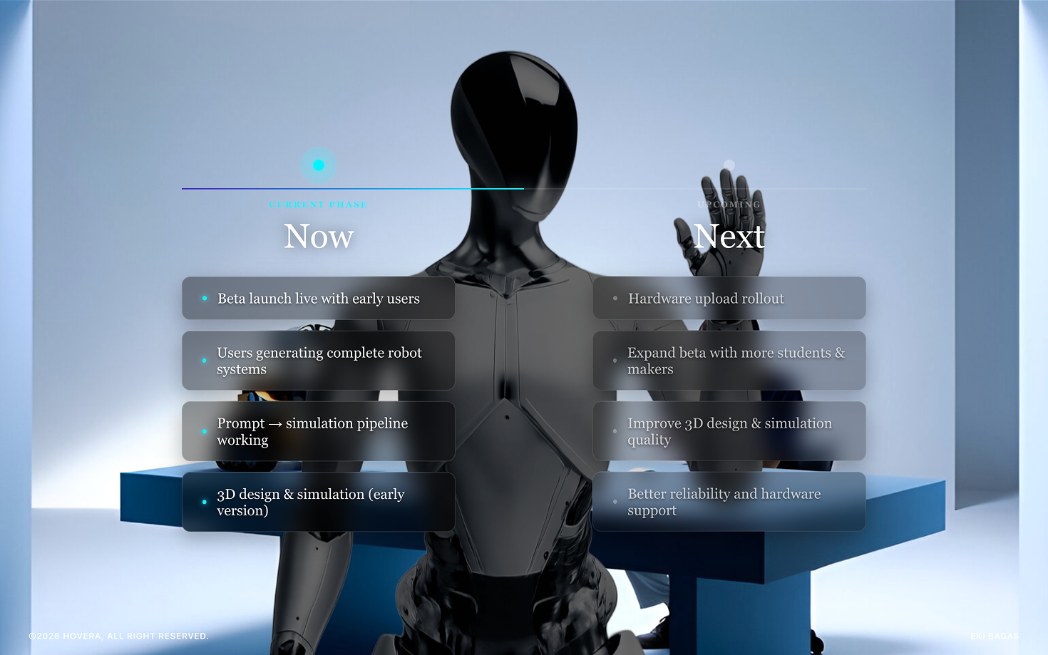 Hovera - Build Robots with Just Prompts gallery image