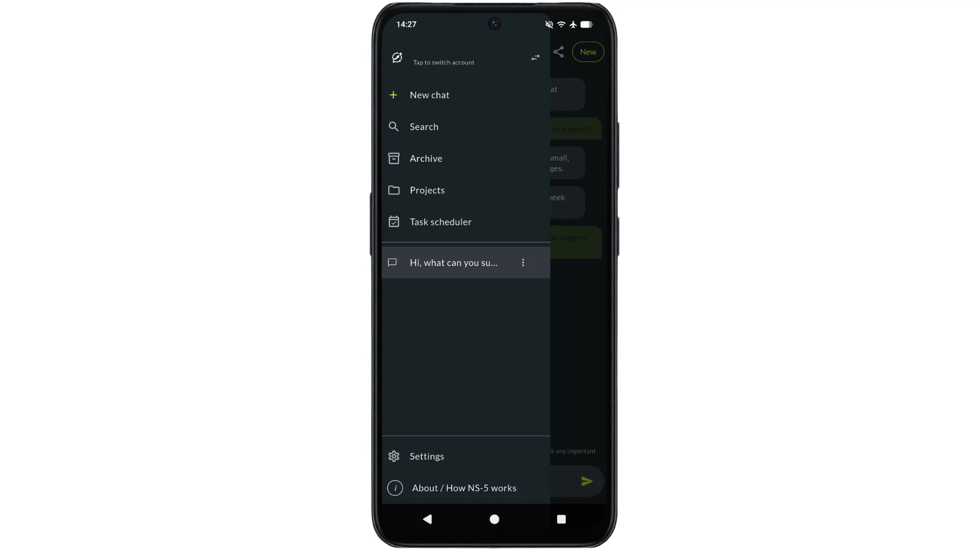 AI Chat NS-5 - Productivity app gallery image