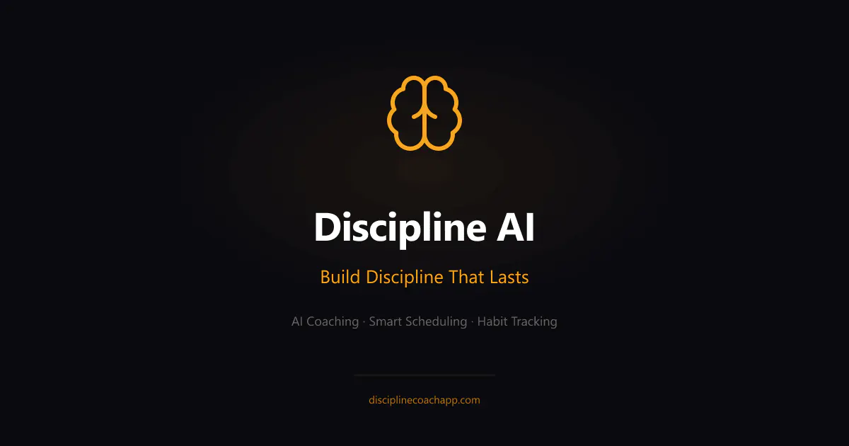 Discipline AI 제품 배너