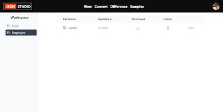 JSON Studio gallery image