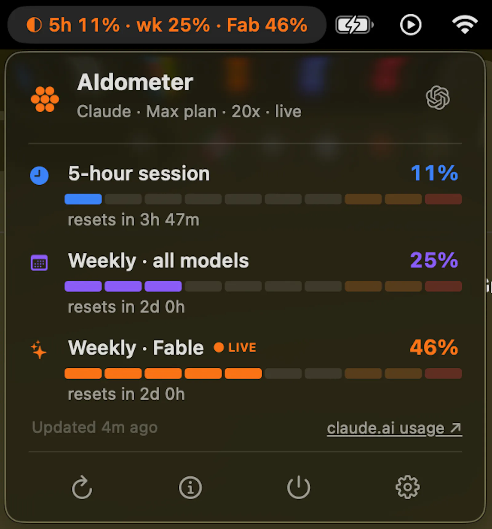 AIdometer screenshot 1