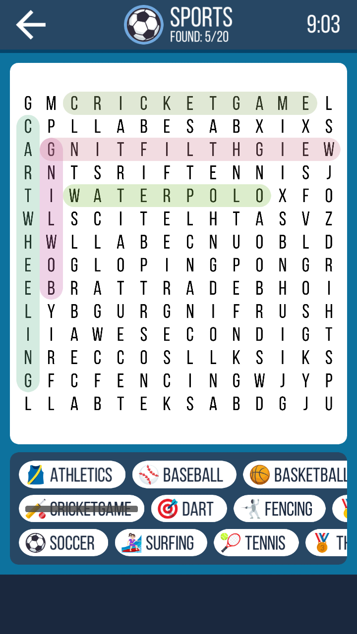 Word Search Emoji - Find Hidden Words gallery image