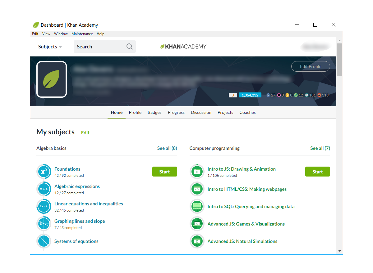 Khan Academy Desktop App gallery image