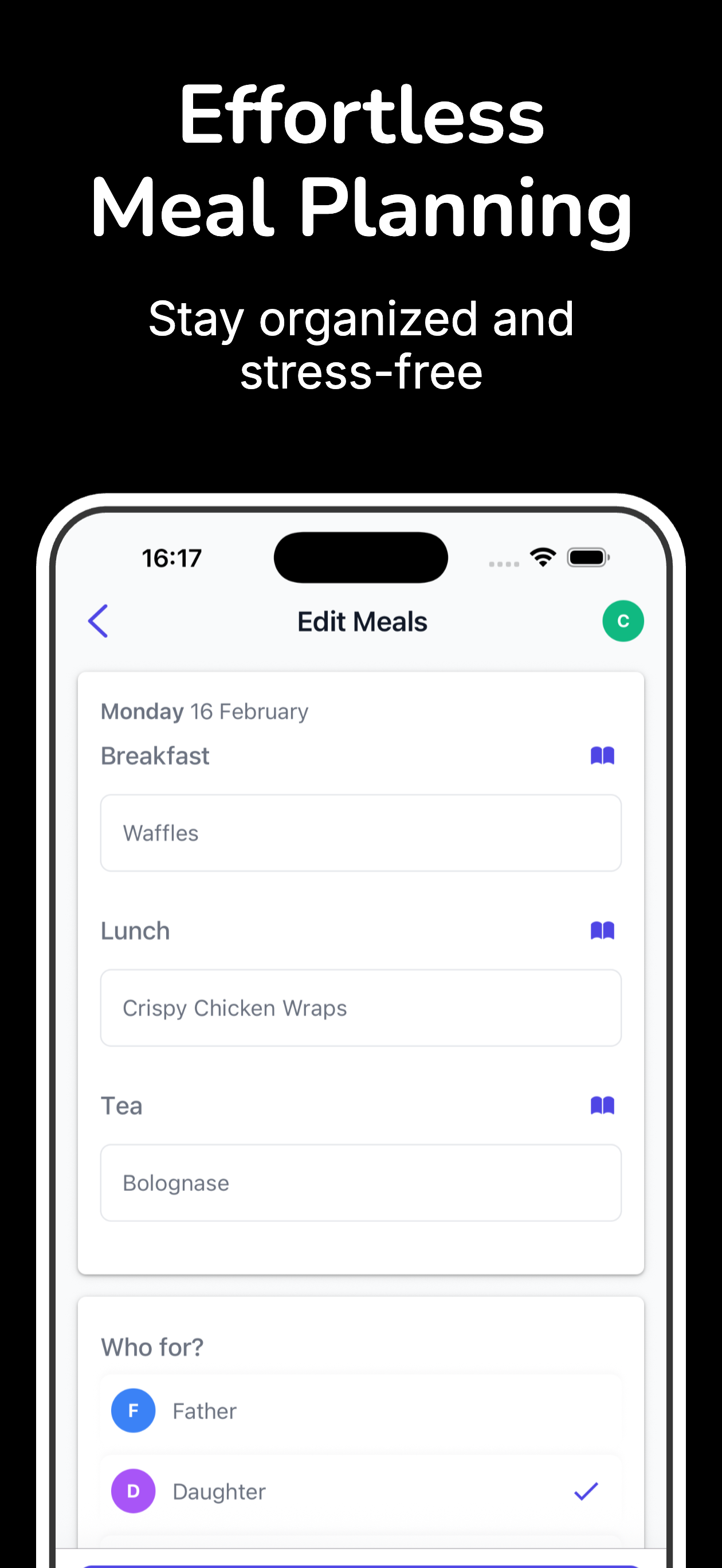 Lilara - Family Meal Planner gallery image