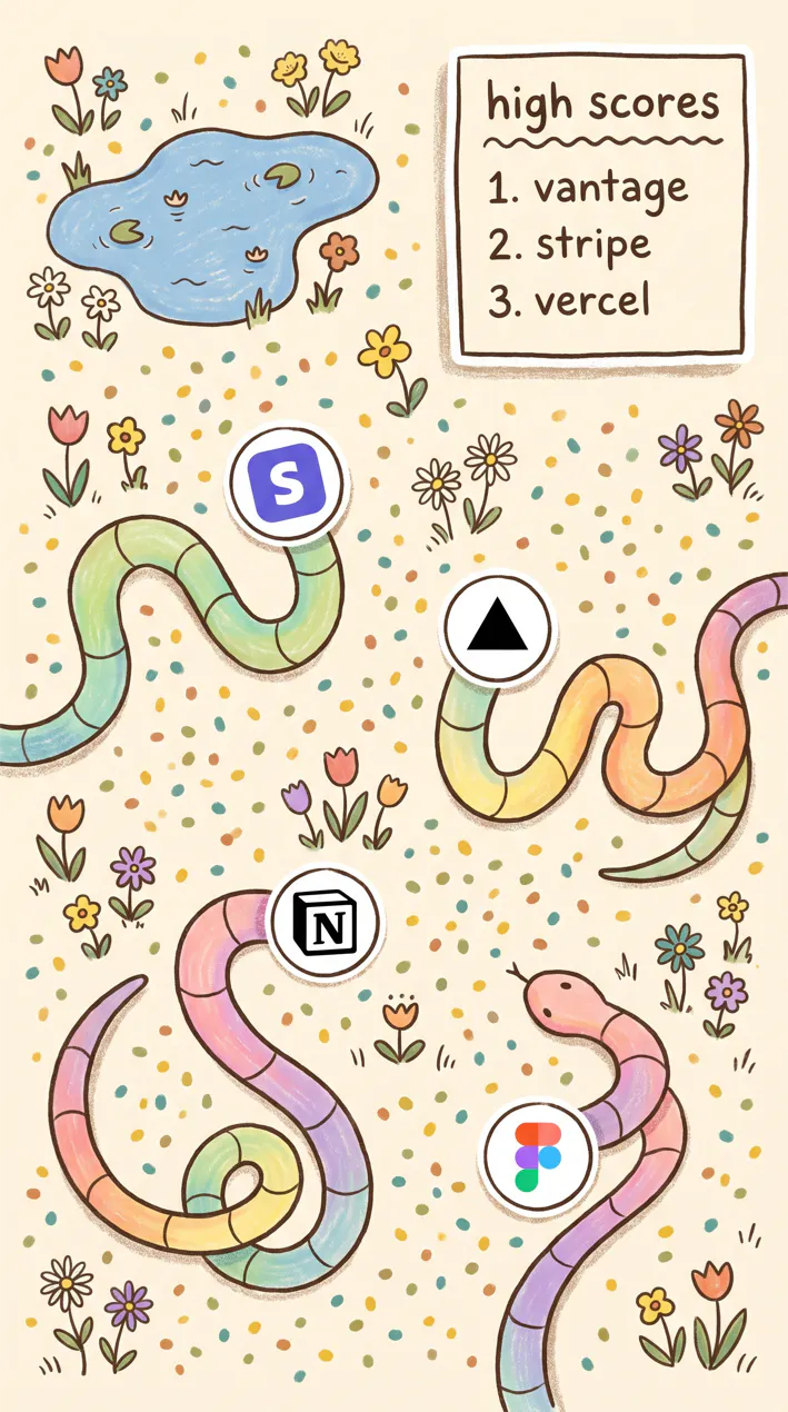 eatup — startups fight as snakes gallery image