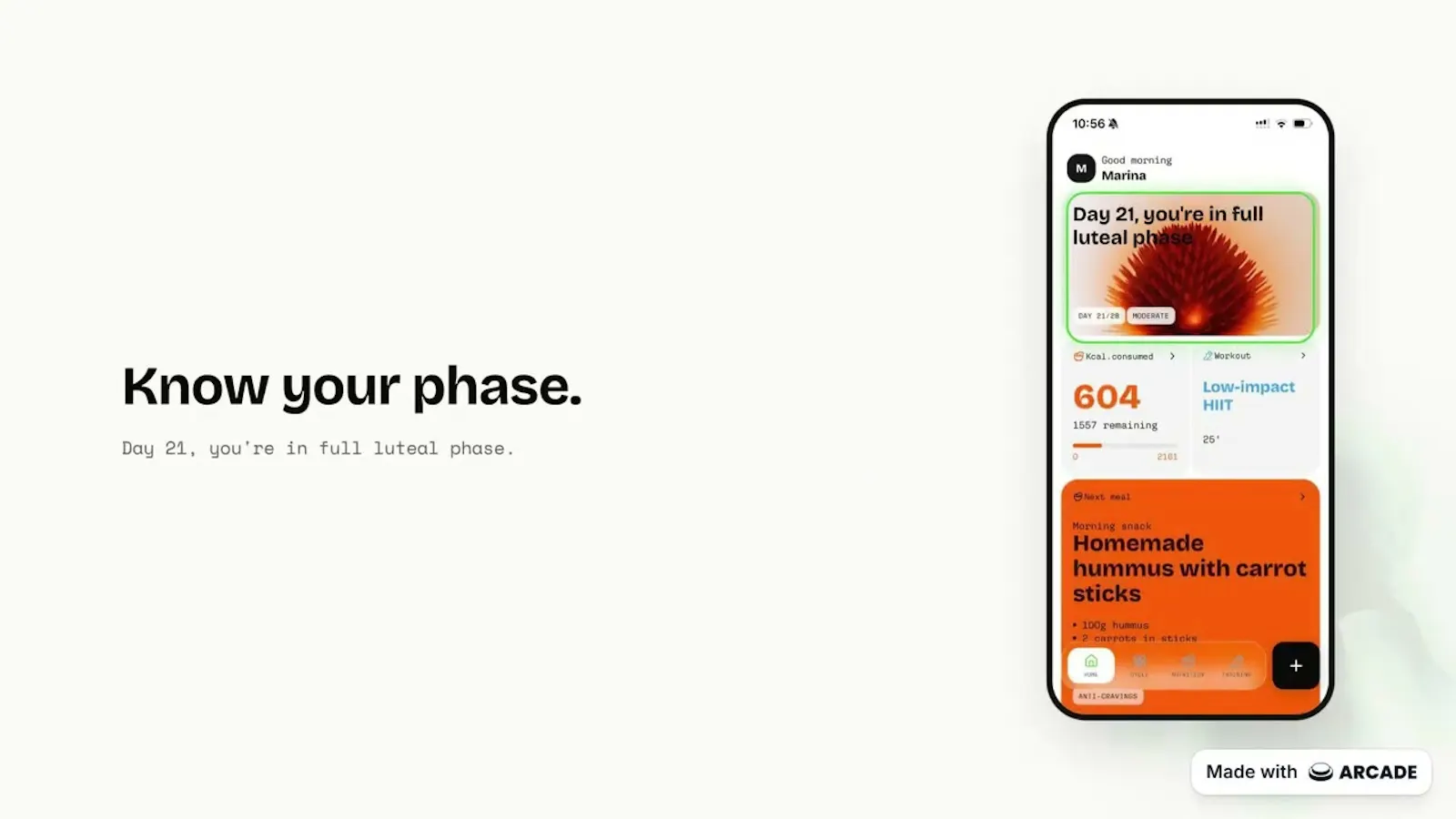Blumm · Your cycle, your energy screenshot 1 (video preview)