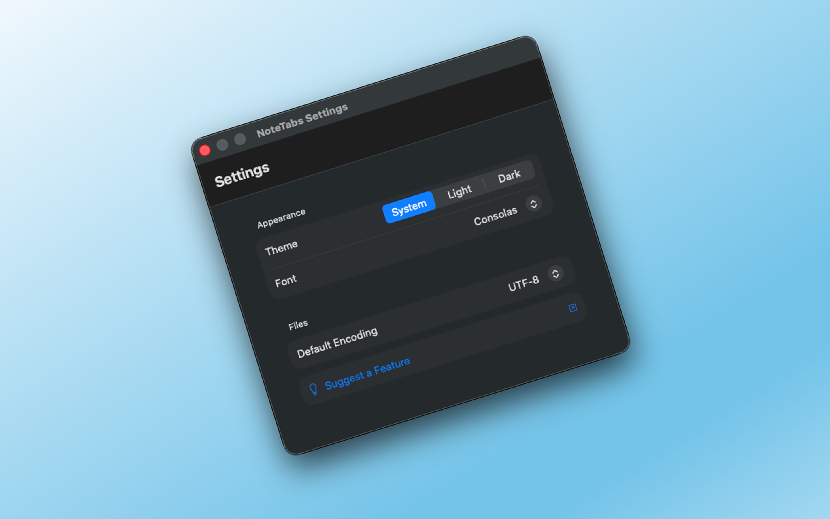 NoteTabs - Screenshot 4 showing product features and functionality