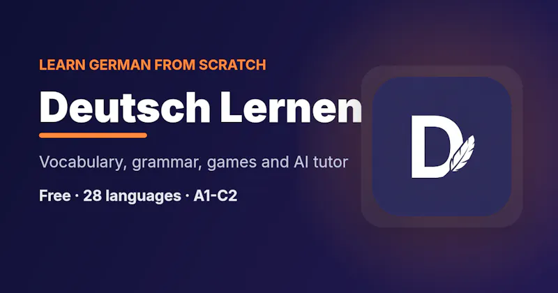 Deutsch Lernen screenshot 1