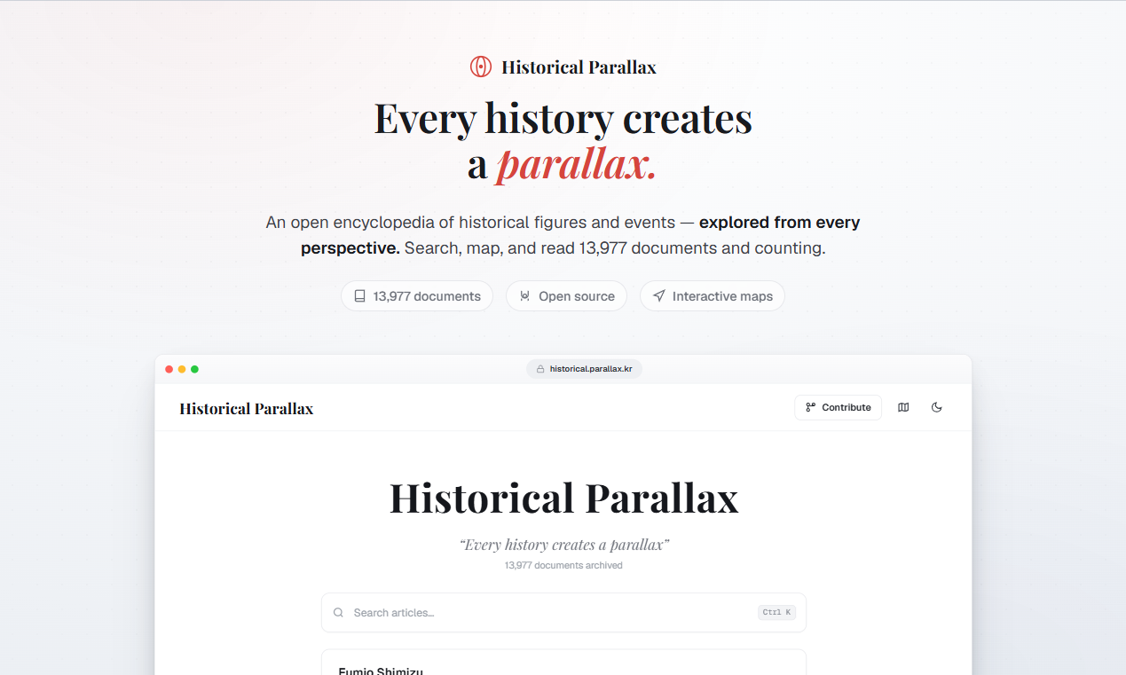 Historical Parallax gallery image