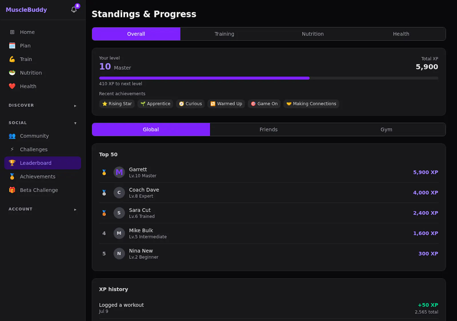 MuscleBuddy screenshot 7
