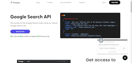 Serpdog Google Search API gallery image