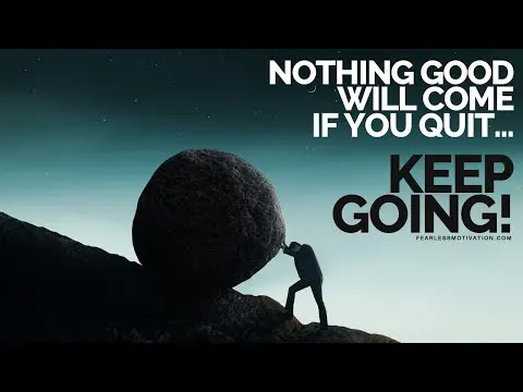Keep Showing Up - Fearless Motivation