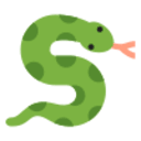 Snake Sidekick AI: Side Panel Mini-Game - Product Hunt launch logo and brand identity