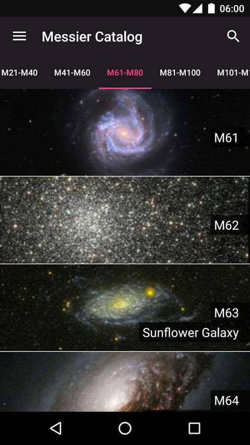 Messier Objects gallery image