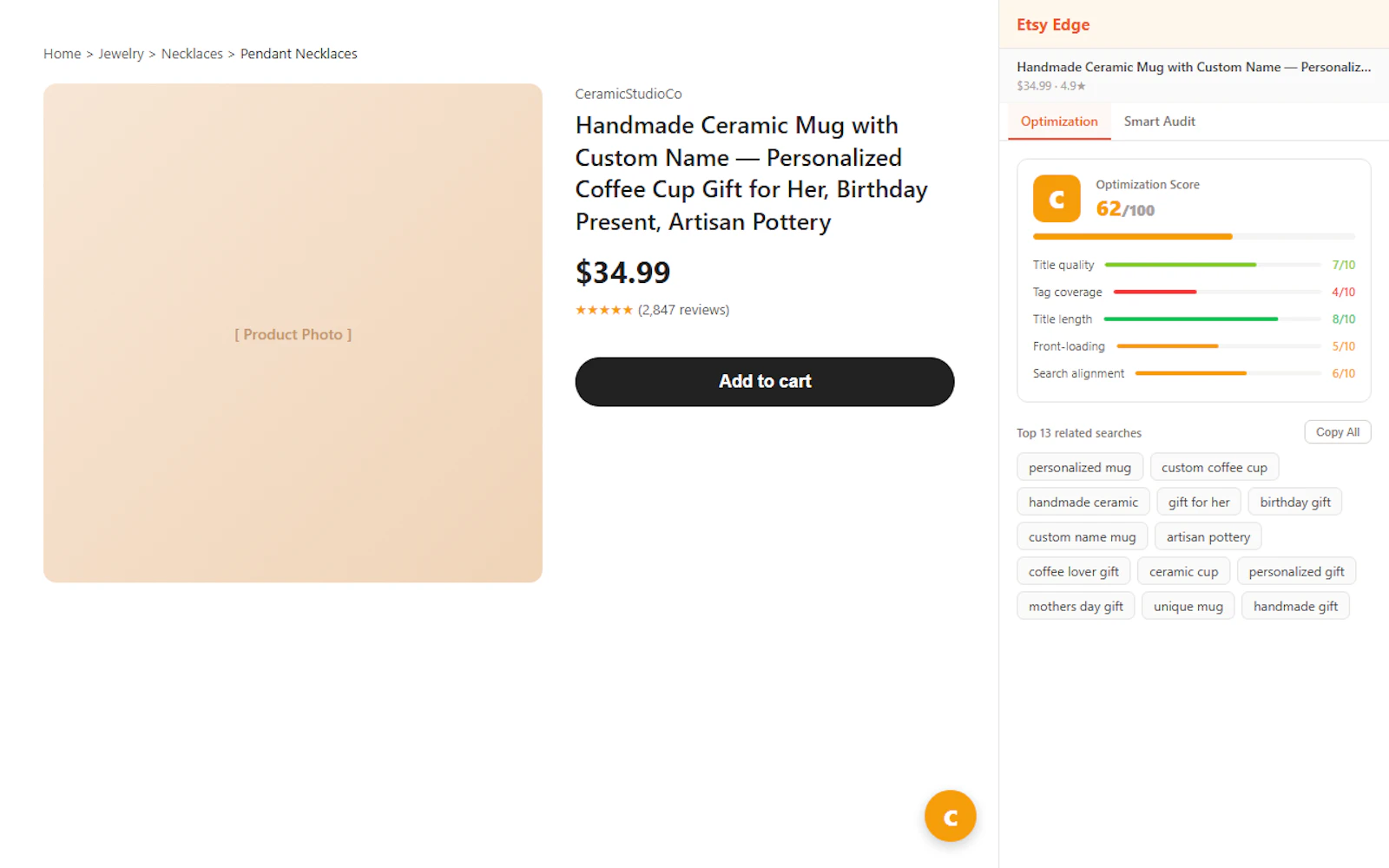 Etsy Edge screenshot 3