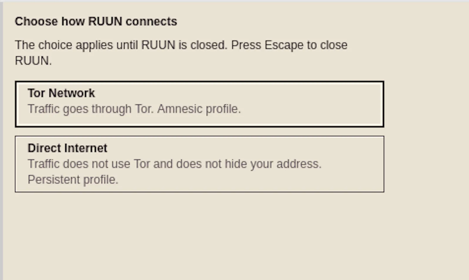 RUUN screenshot 1