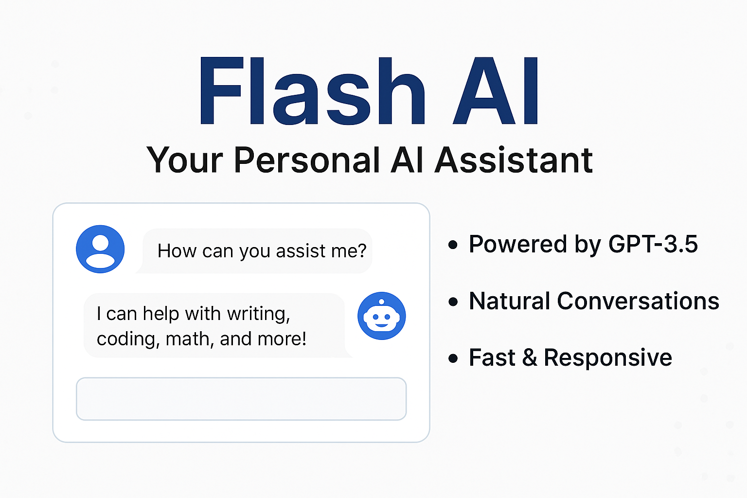 Mídia 1 de flash-ai-chatbot