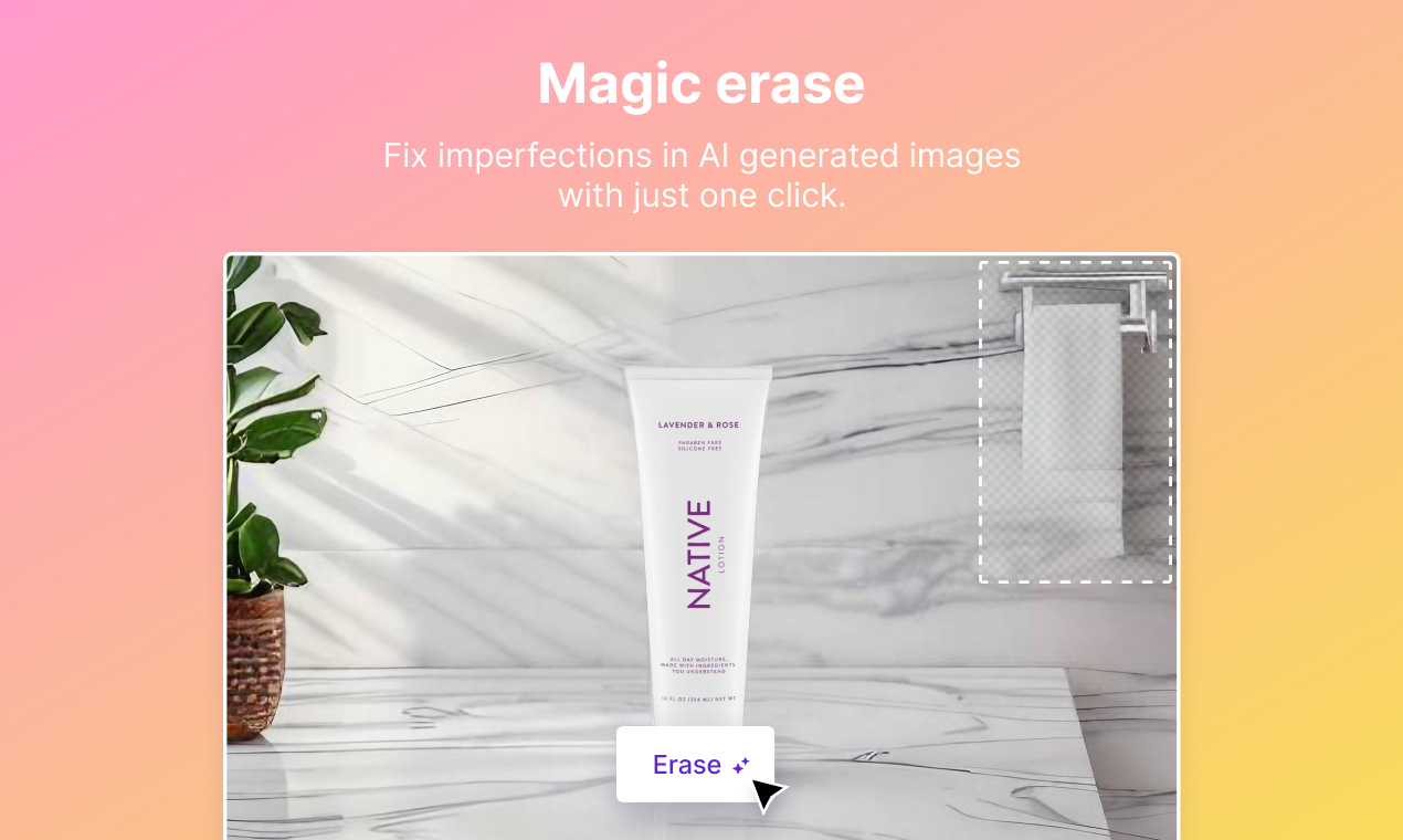AI Image Editor für E-Commerce - AI Image Editor Zweck für E-Commerce-Marketing Medien 4