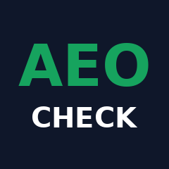 AEO Check
