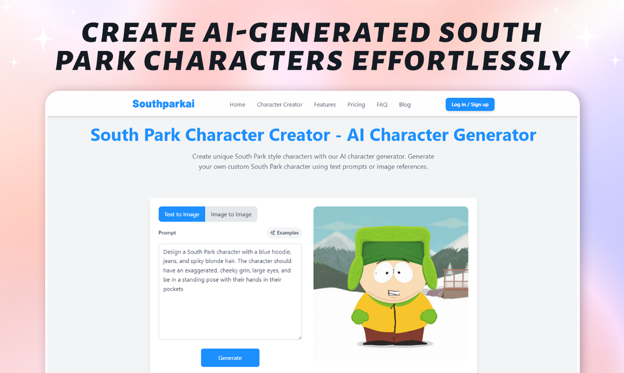 Parkmaker Pro - สร้างตัวละครเซาท์พาร์คที่สร้างขึ้นอย่างง่ายดาย media 1