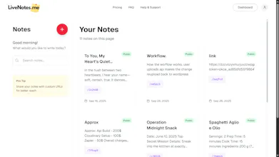 LiveNotes.me gallery image