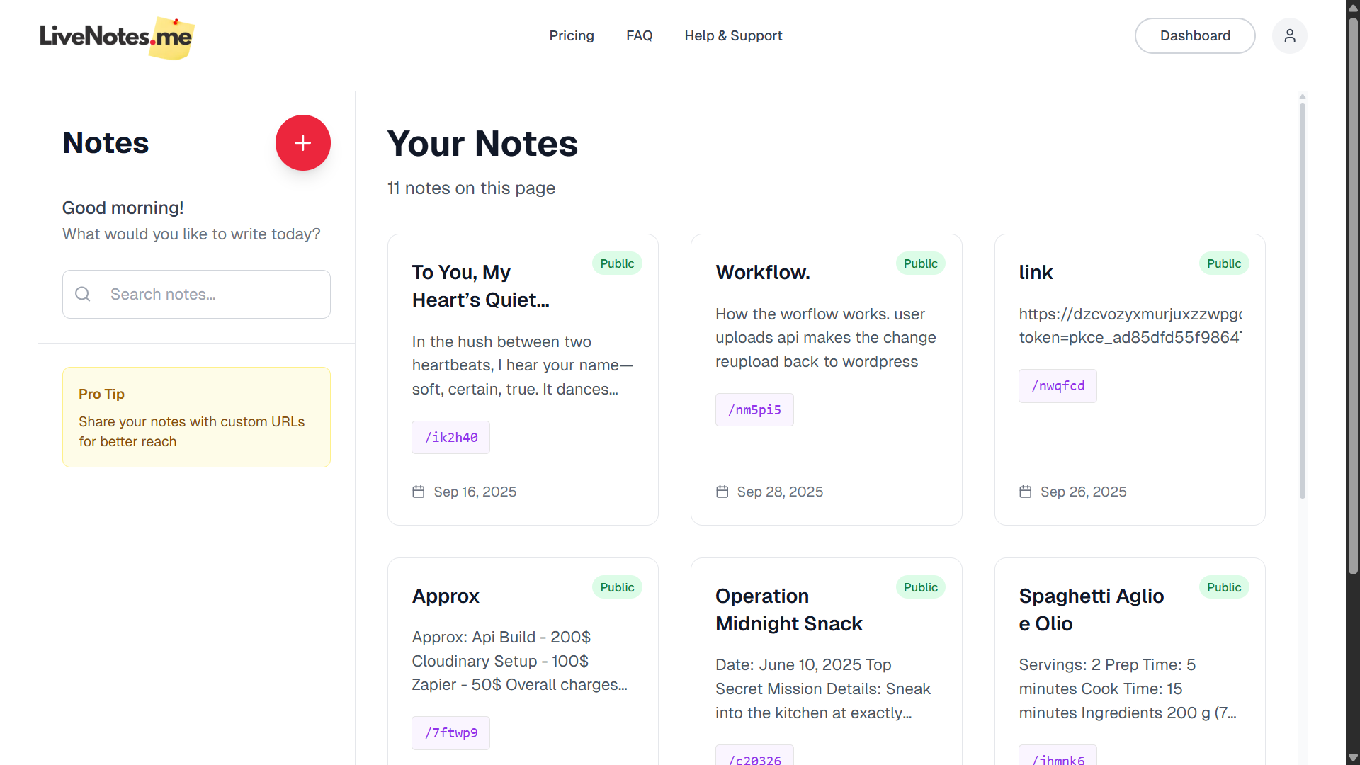 Média LiveNotes.me - Créez, partagez, intégrez vos notes. 3