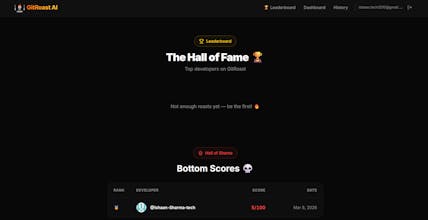 GitRoast AI gallery image