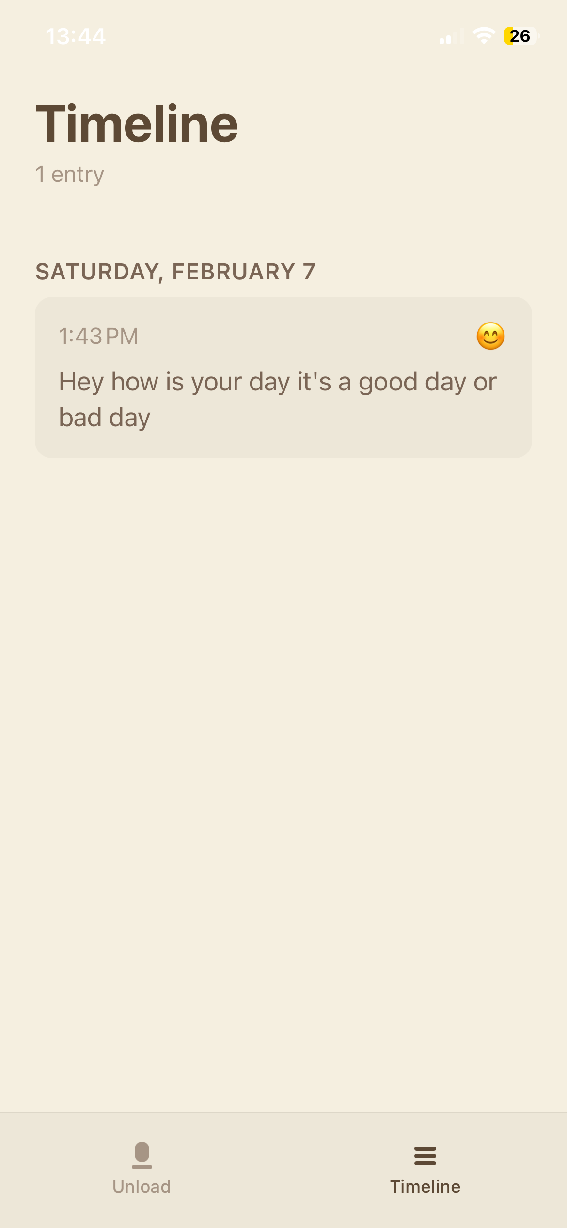 Unload_speak your mind - Screenshot 4 showing product features and functionality