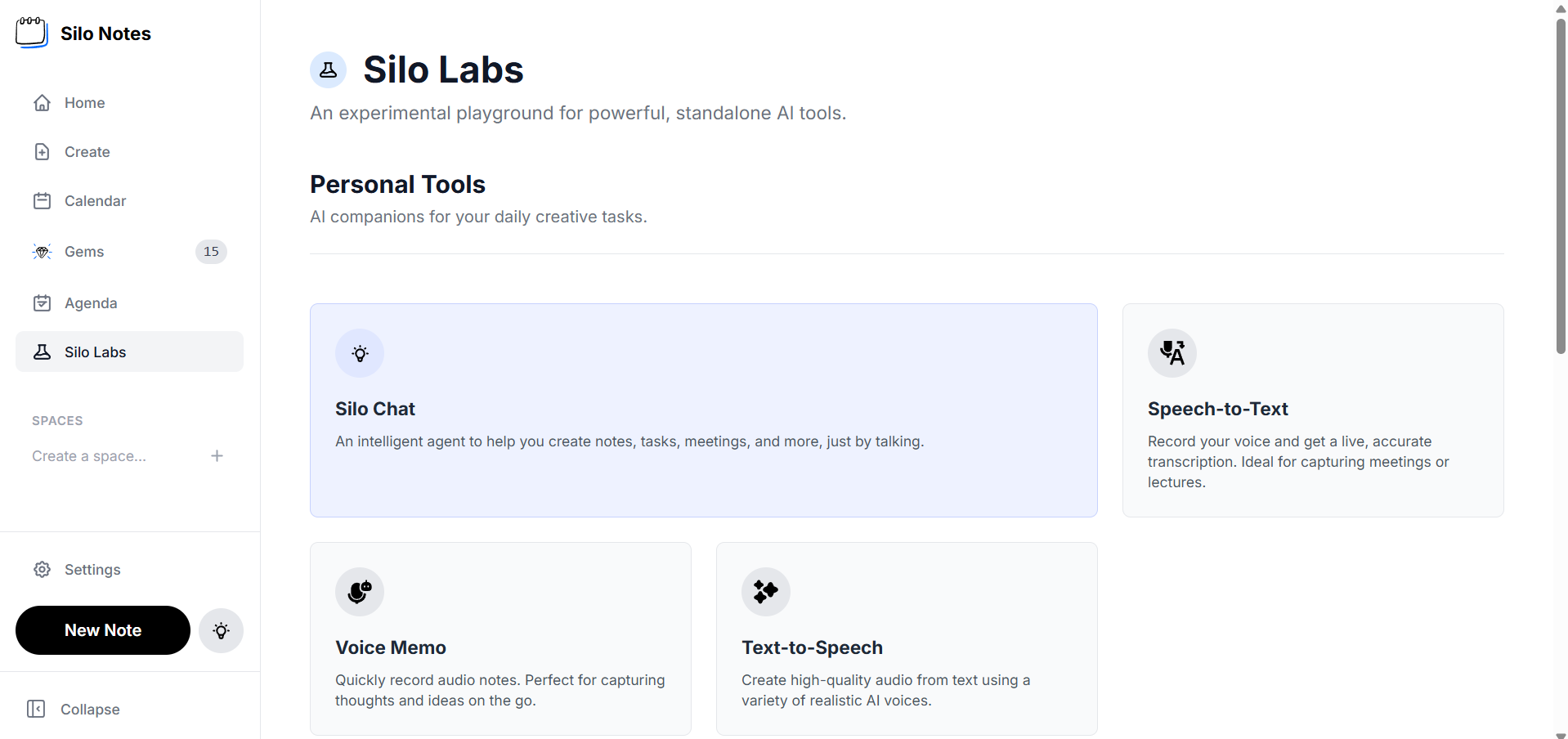 Silo Notes gallery image