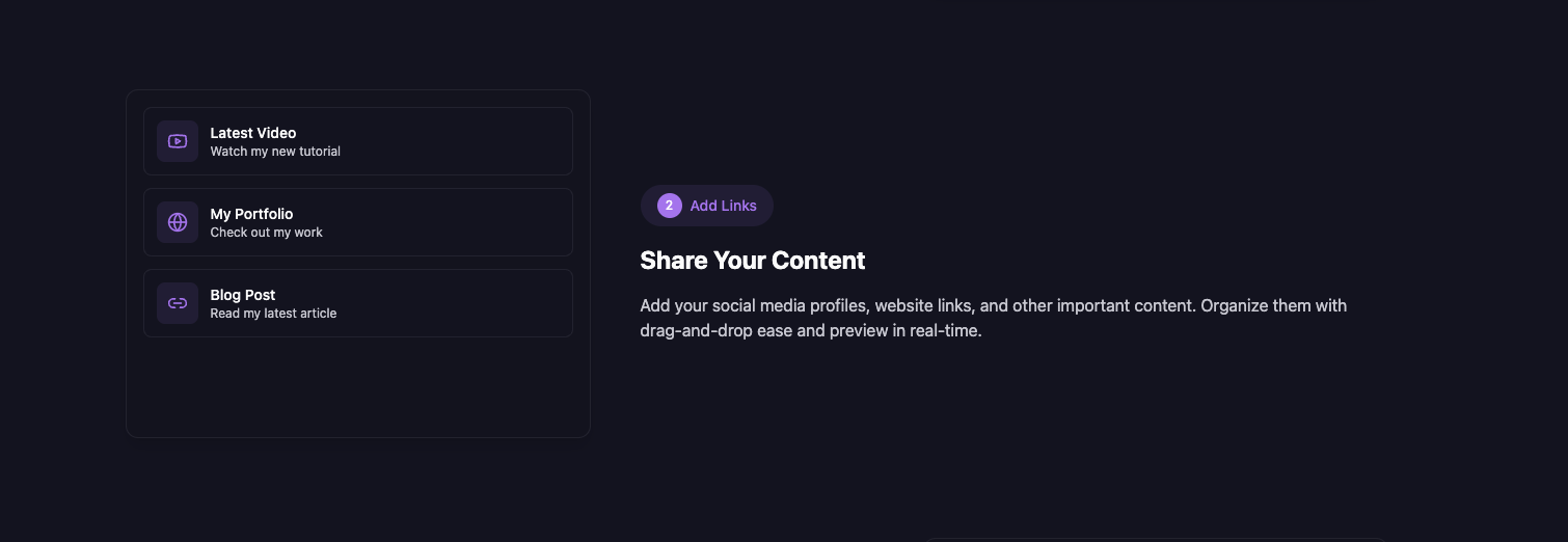 Woobs.io - เพิ่มสถานะออนไลน์ของคุณด้วยหน้าลิงก์ชีวภาพที่น่าทึ่ง media 7