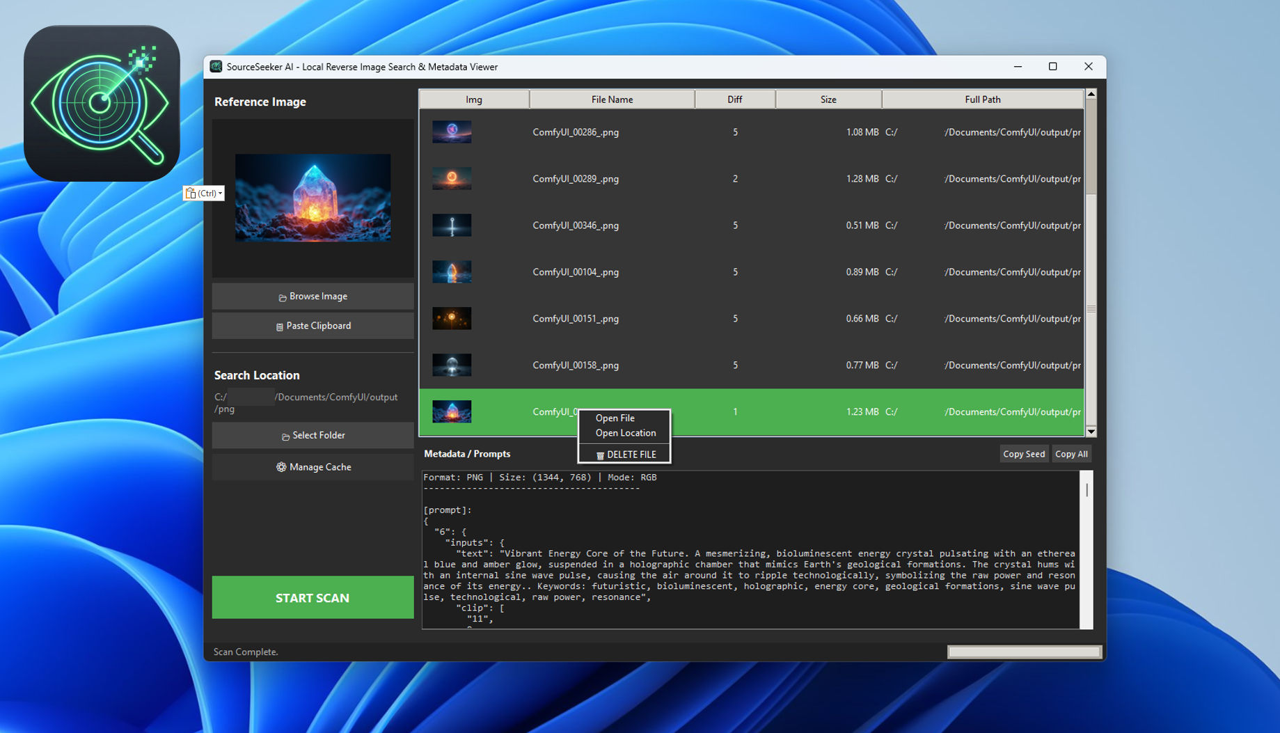 SourceSeeker AI gallery image