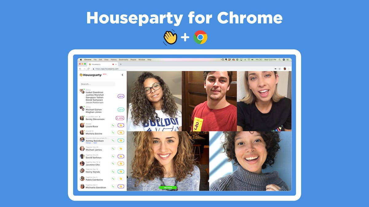 Houseparty Chrome Extension media 2